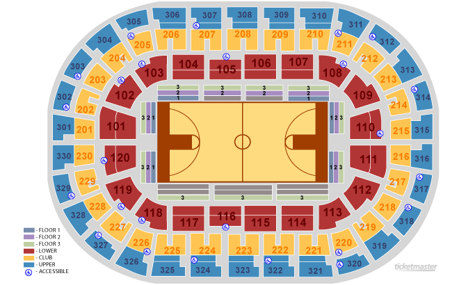 Oklahoma Basketball Seating Chart