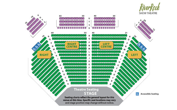 Hard Rock Vancouver Seating Chart