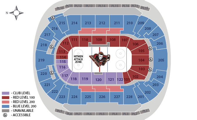 Calgary Saddledome Concert Seating Chart