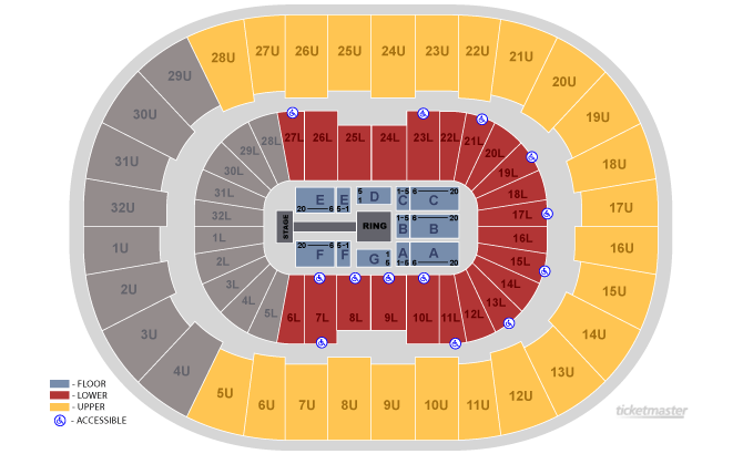 Legacy Arena Seating Chart