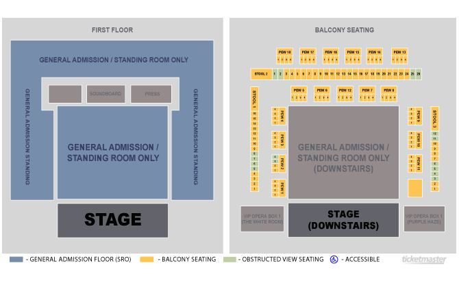 Legends In Concert Myrtle Beach Sc Seating Chart