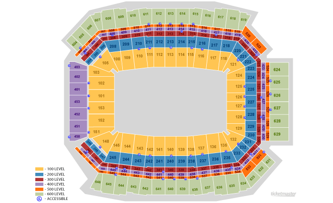 Lucas Oil Seating Chart Monster Jam