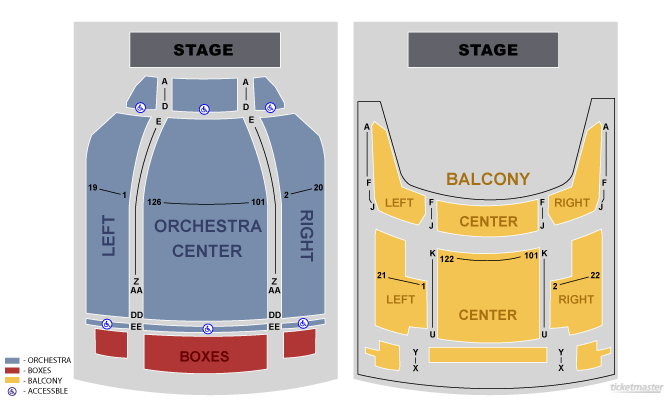 Victory Theater Seating Chart Evansville