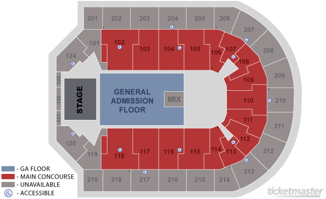 Tickets Twins Of Evil Rob Zombie Marilyn Manson Hell Never Static Seat Map