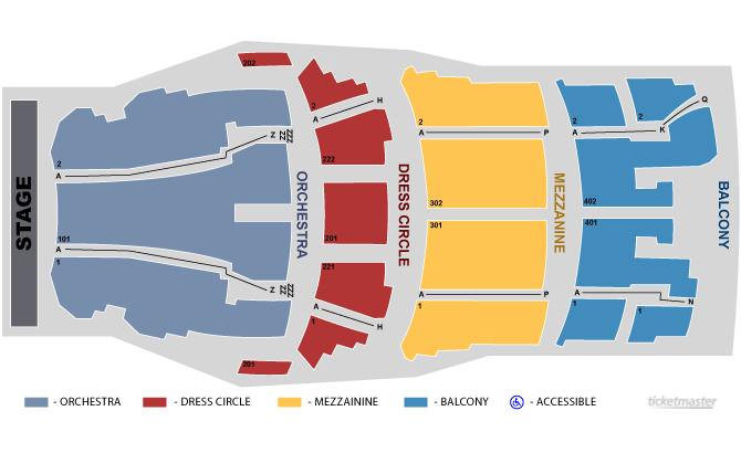 Cibc Theater Chicago Seating Chart