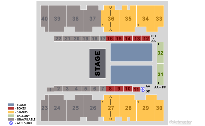 El Paso Coliseum Seating Chart
