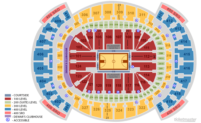 Miami Heat Seating Chart Rows