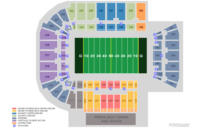 Fau Stadium Seating Chart