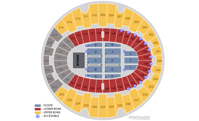 The Forum Los Angeles Seating Chart View