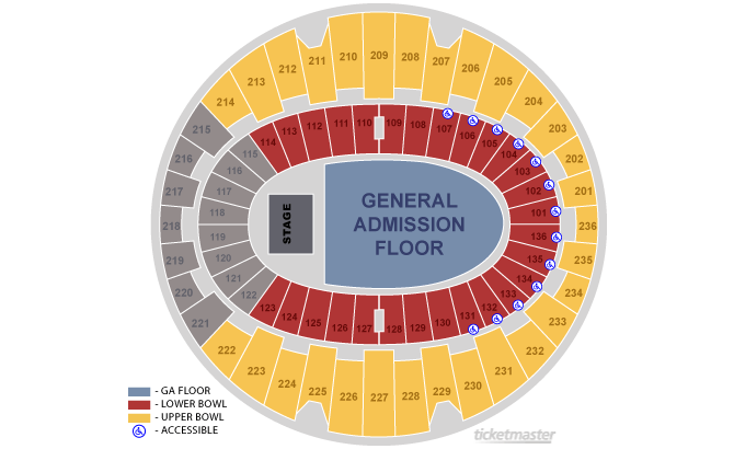 Harry Styles Seating Chart