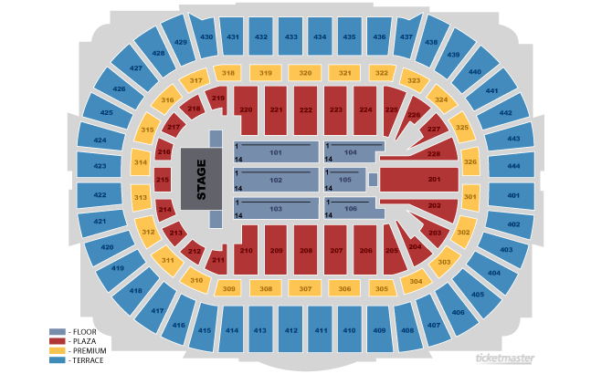 Ticketmaster Seating Chart Square Garden