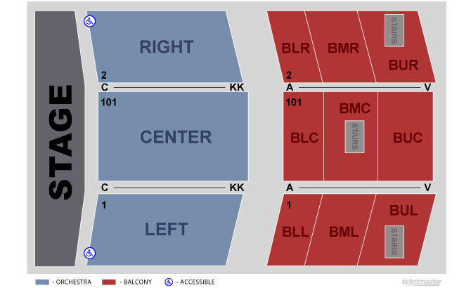 Bmc Seating Chart