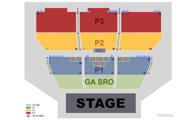 Gsr Theater Seating Chart