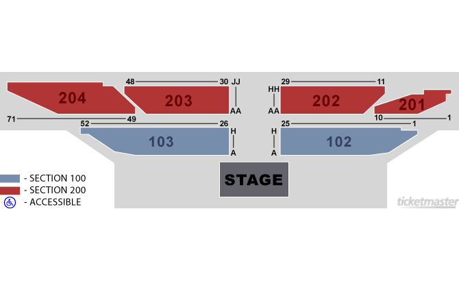 Las Vegas Blue Man Seating Chart