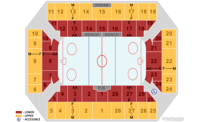 Floyd Maines Arena Seating Chart