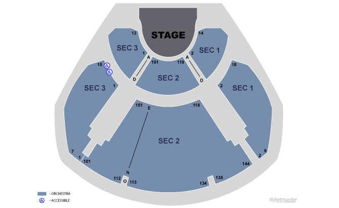 Shea S Theatre Seating Chart