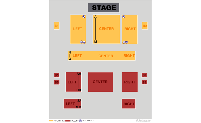 Attucks Theatre Seating Chart