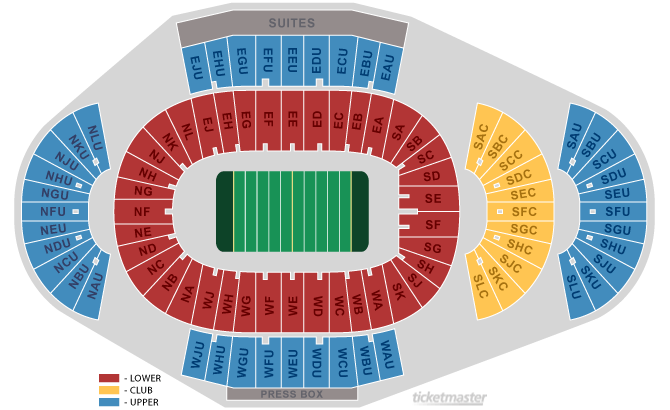 Penn State Football Seating Chart 2019