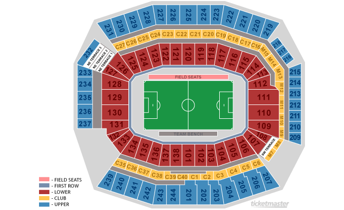 Mexico-Germany in Philly: Lincoln Financial Field packed for