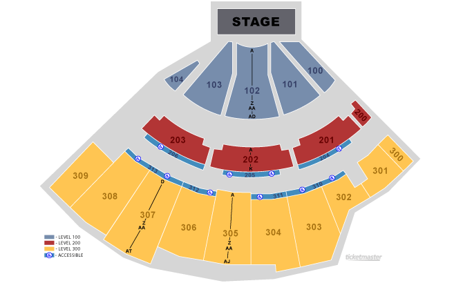 Brandon Amphitheater Seating Chart
