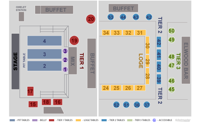 House Of Blues Seating Chart New Orleans