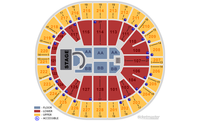 Key Arena - Seattle - December 03