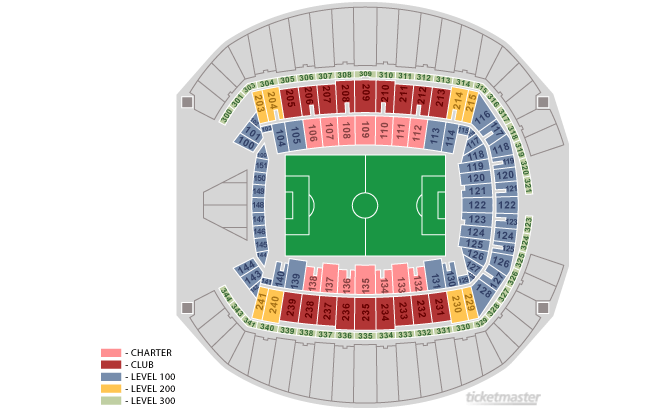 Seattle Sounders FC Seating Chart 