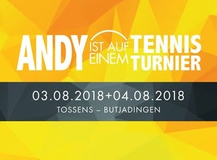 Andy Ist Auf Einem Tennisturnier Andy Ist Auf Einem Tennisturnier