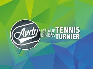 Andy Ist Auf Einem Tennisturnier Andy Ist Auf Einem Tennisturnier