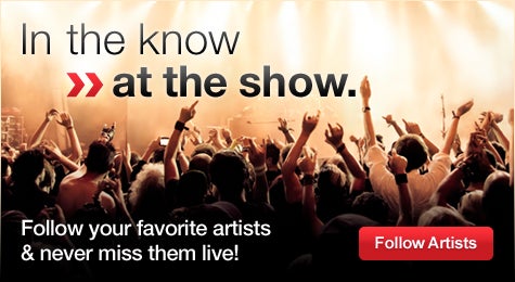 Follow Artists in My Live Nation Concerts