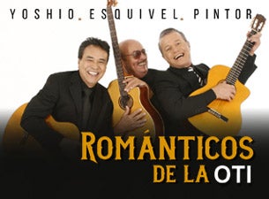 "Los Románticos de la OTI" Yoshio, Mario Pintor y Sergio Esquivel