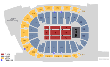 Ford center seating layout #10