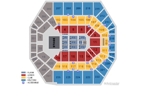 Ford field house map