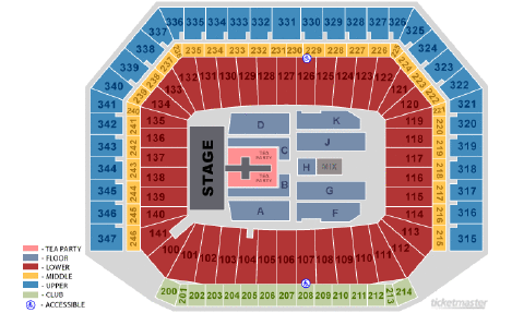 Ford field kenny chesney seating chart 2011 #5