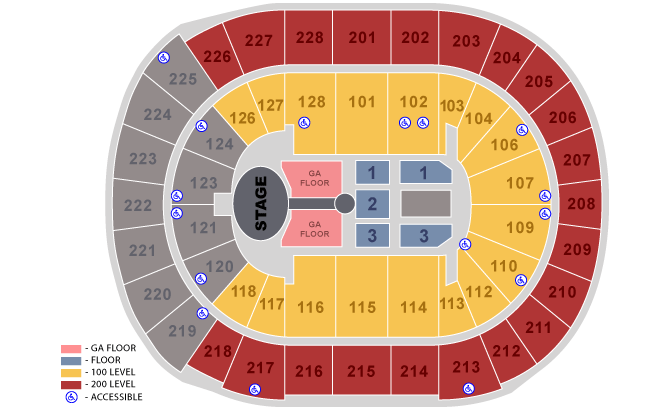 LADY ANTEBELLUM 3/23 Tickets SAN JOSE HP Pavilion ** GA FLOOR LEFT 