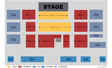 Another New Tour Date Hampton Beach Nh 8 28 11 Monkeeland Seating Charts Reflect The General Layout For Venue At This Time Some Events And Specific Seat Locations May Vary Without Notice